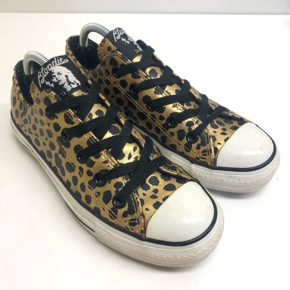 Converse All Star Chuck Taylor Punk Collection x Blondie Low Cheetah Print W 6